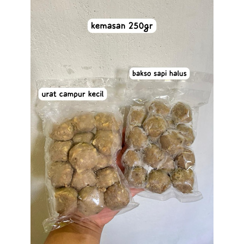 

bakso sapi halus / bakso urat