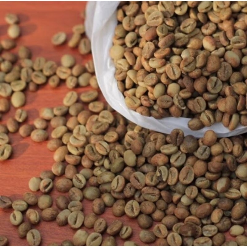 

Biji Kopi Green Bean Robusta Lampung - Natural Proses