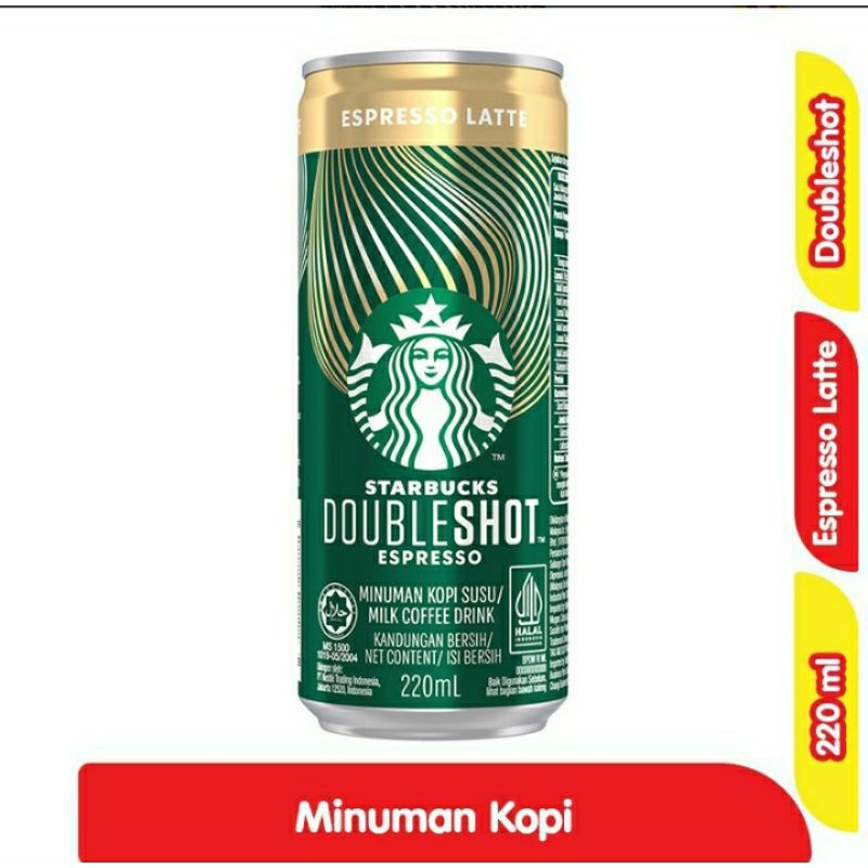 

STARBUCKS Doubleshot Espresso Latte Can 220 ml