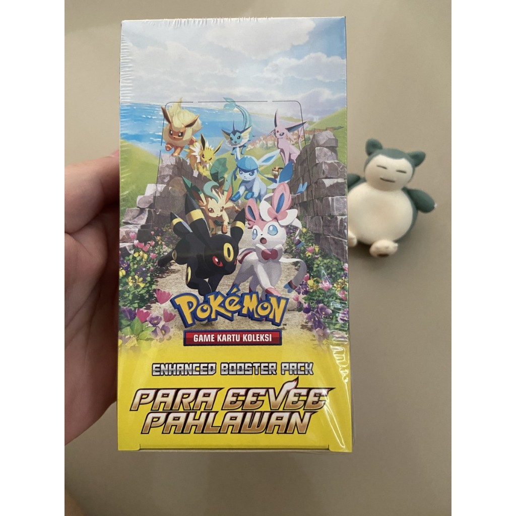 Para Eevee Pahlawan Booster Box s6a pokemon TCG indonesia Eevee Heroes