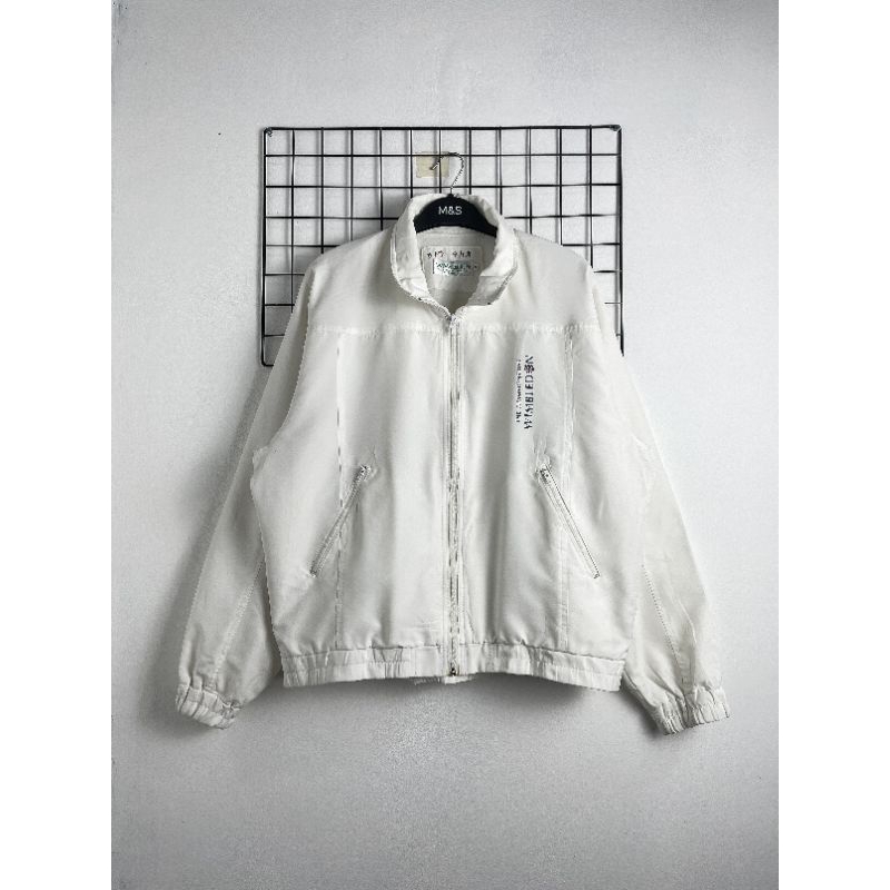 WINDBREAKER WIMBLEDON SECOND ORIGINAL, JACKET CASUAL, JAKET WINDBREAKER, JAKET VINTAGE