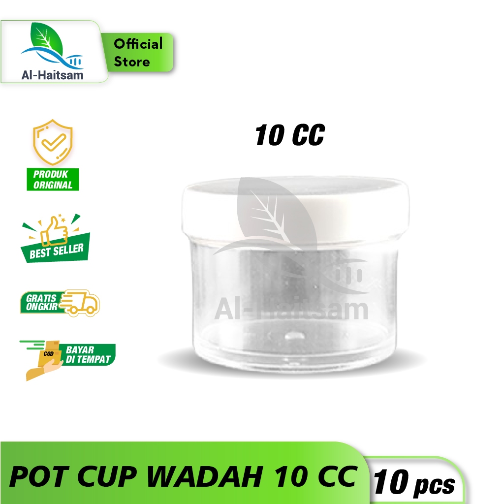 Isi 10 pcs Pot Urine 10cc / Pot Slime 10cc / Pot Salep 10cc / Pot Obat 10cc