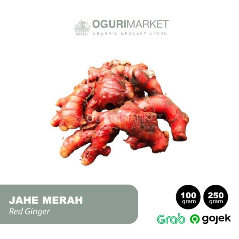 

Jahe Merah Red Ginger 250gr