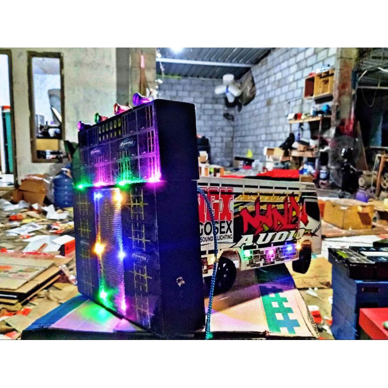 Truck NGX dan sound miniatur full lighting siap bunyi