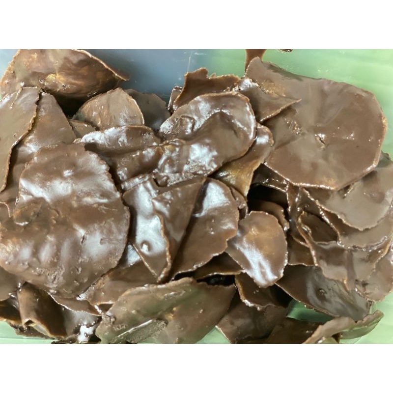 

Keripik pisang cokelat greentea tiramisu kemasan 100 gram renyah lumer
