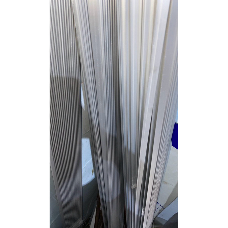 list alumunium dudukan frame karet kawat nyamuk