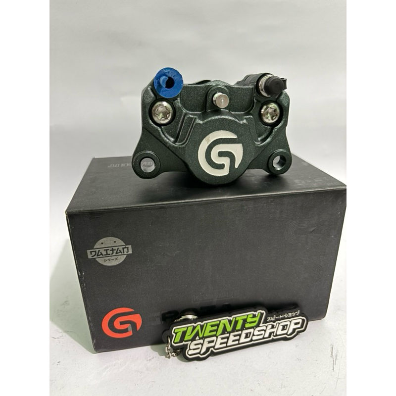 GROZA-KALIPER GROZA  DAITAN SERIES 2 PISTON WARNA TITANIUM