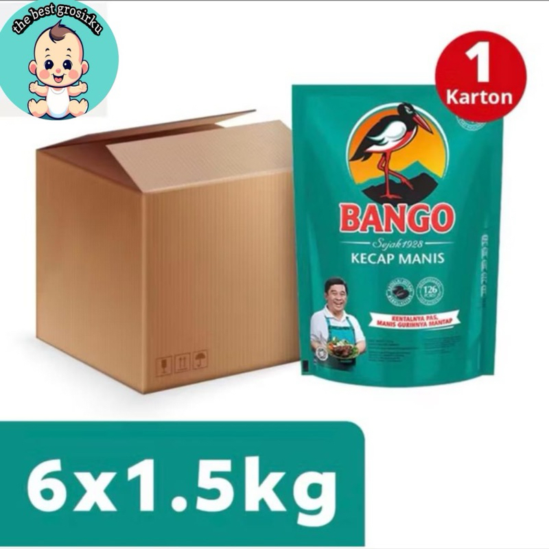 

Bango Kecap Manis Pouch 1.5Kg 1 Karton