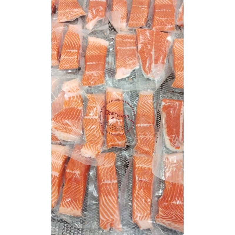 

IKAN SALMON FILLET NORWAY | SHASIMI GRADE | MPASI 200GR