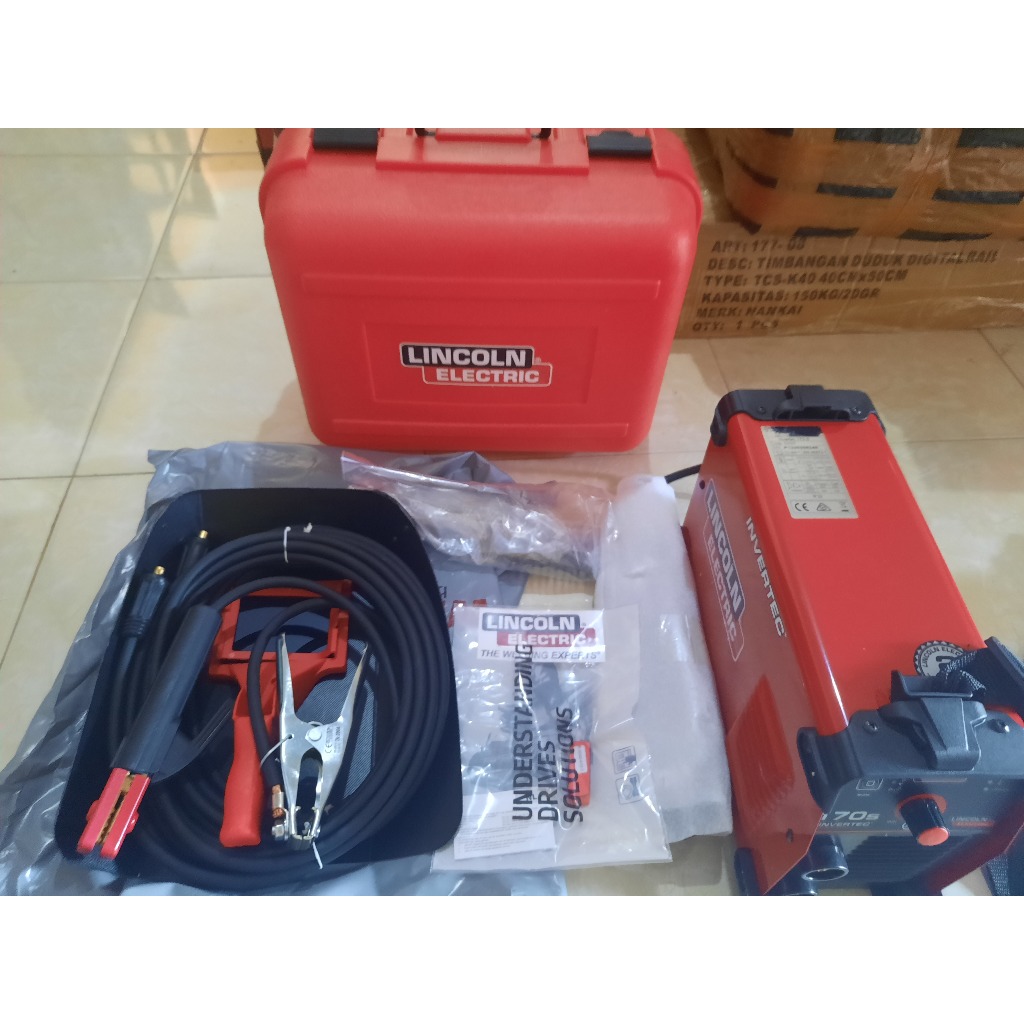 Mesin Las Lincoln Electric Invertec 170S MMA Welder