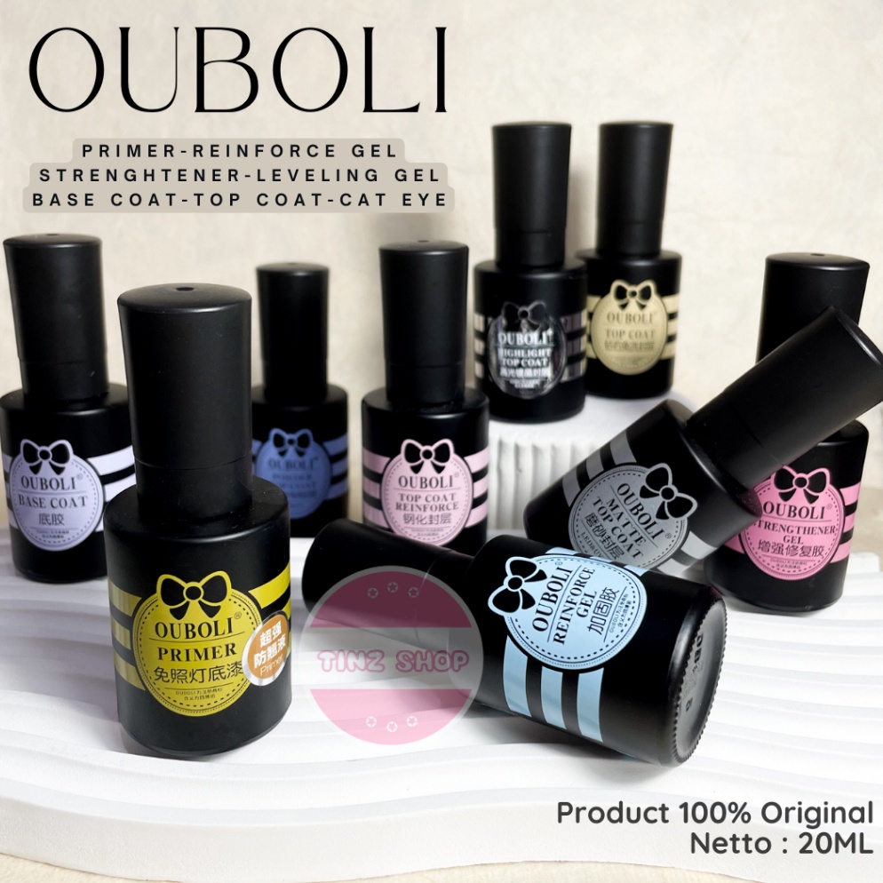 More Info Here Ouboli Gel Polish 2ml  Kutek Gel Ouboli Base Coat  Top Coat  Reinforce  Reinforce Top