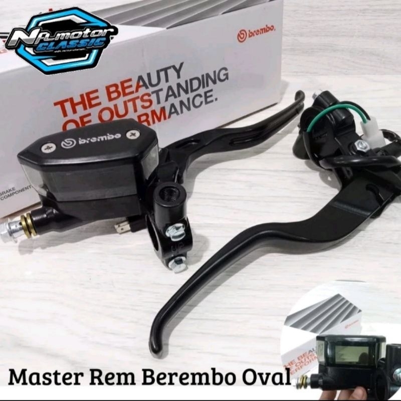 Rem Berembo Oval Copy RCB Handle Kopling Universal Semua Motor CB GL MP Tiger Beat Mio Vario Rx king
