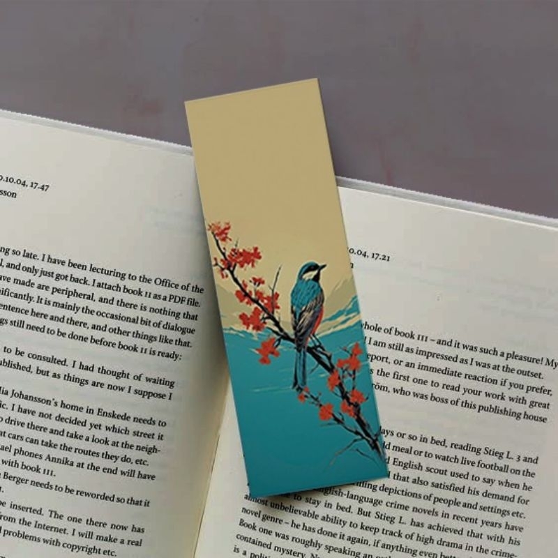 

[5 PCS] PEMBATAS BUKU JAPANESE PAINTING SERIES BOOKMARK ESTETIK VINTAGE