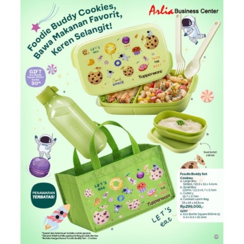 Foodie Buddy Set Tupperware