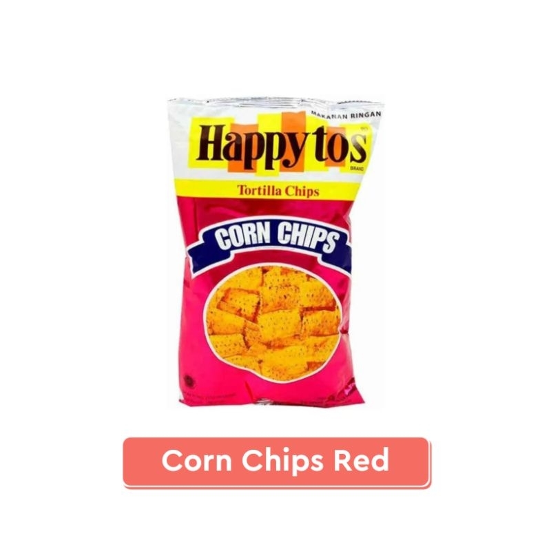 

HAPPYTOS - Tortilla Corn Chips Makanan Ringan 140gr