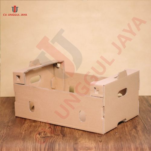 

(5pcs) Kardus belanja Tray Buah 45 x 30 x 20cm kotak box shopping Sayur Dus kemasan Packaging belanjaan kuat dan kokoh