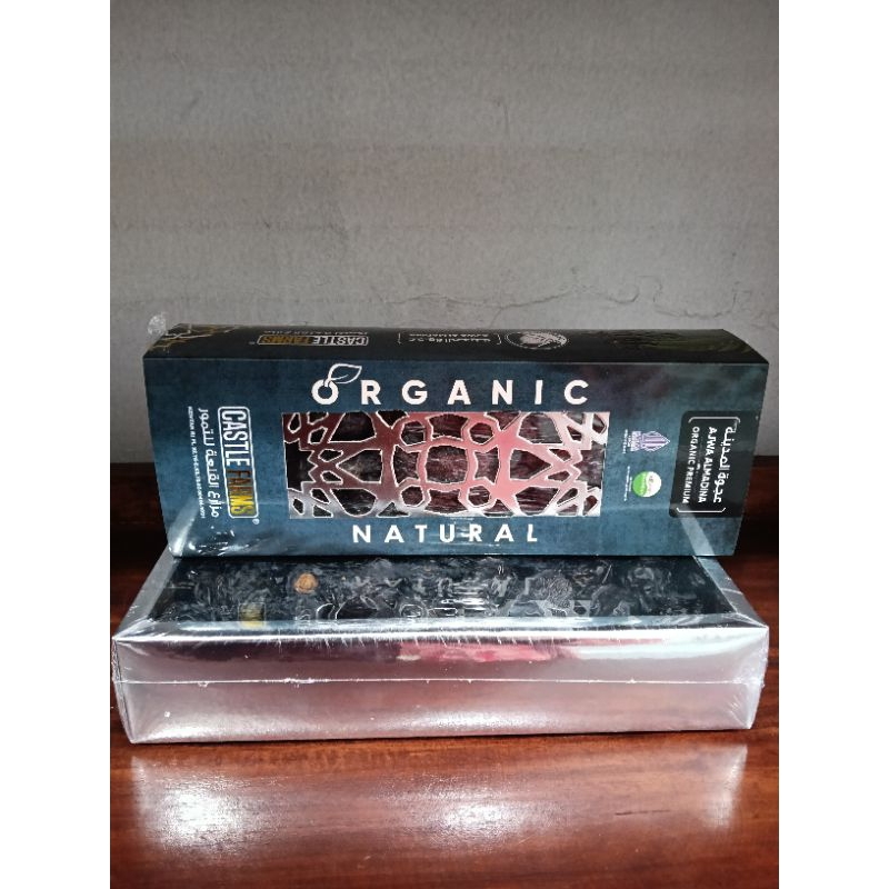 

Kurma Ajwa Organic Premium Castle Farms 500gr