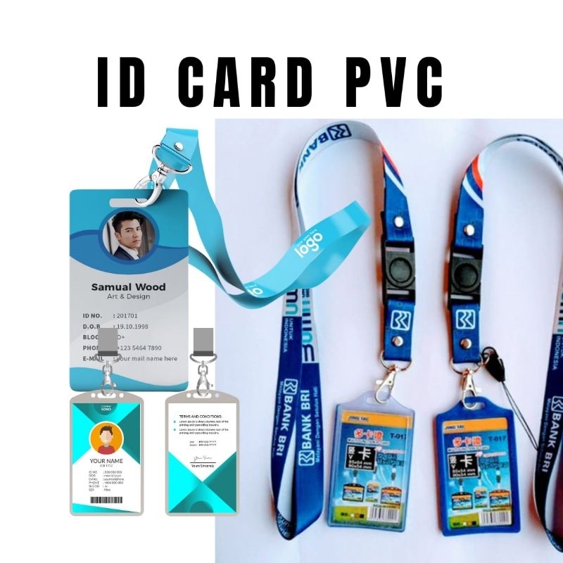 

CETAK ID CARD 5x8,5cm & LANYARD ID CARD CUSTOM 90cm