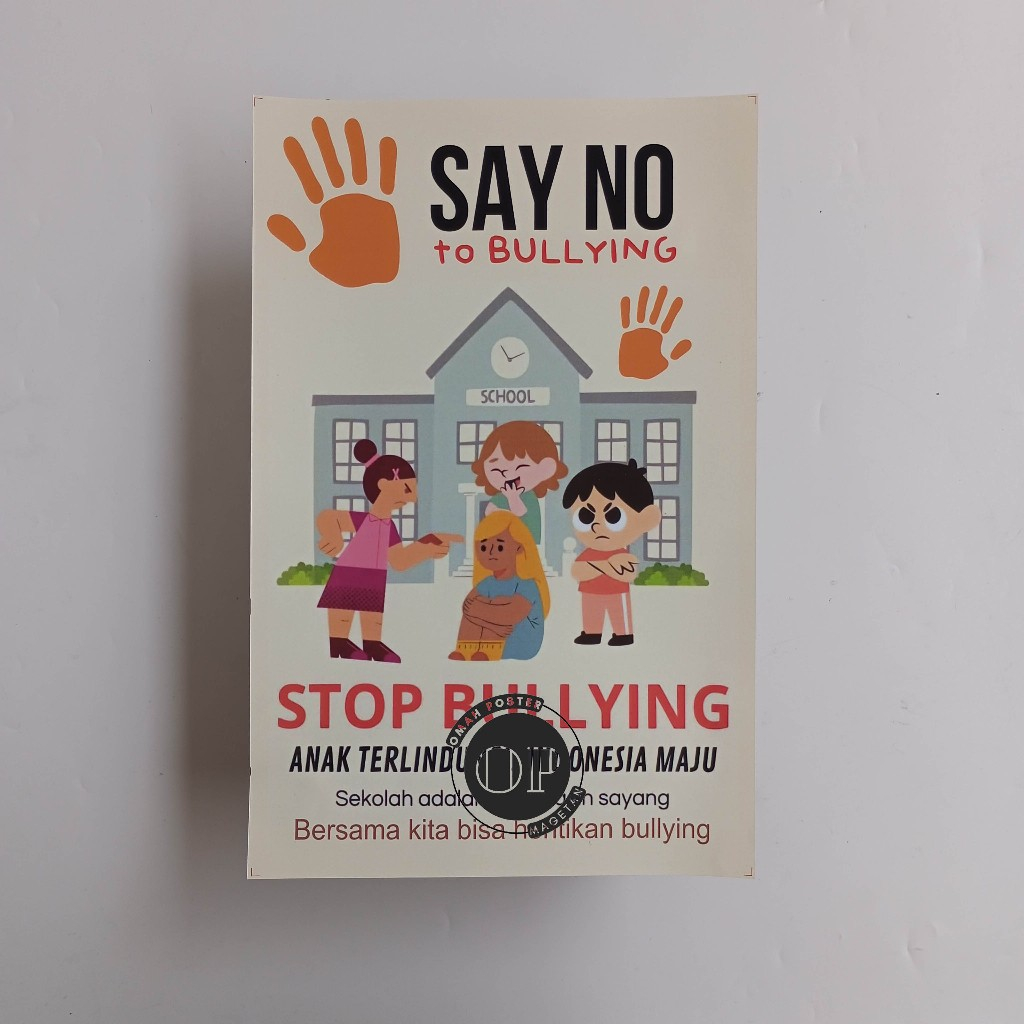 

Stiker Say No To Bullying - Stop Bullying - Stop Perundungan - Edukasi Sekolah
