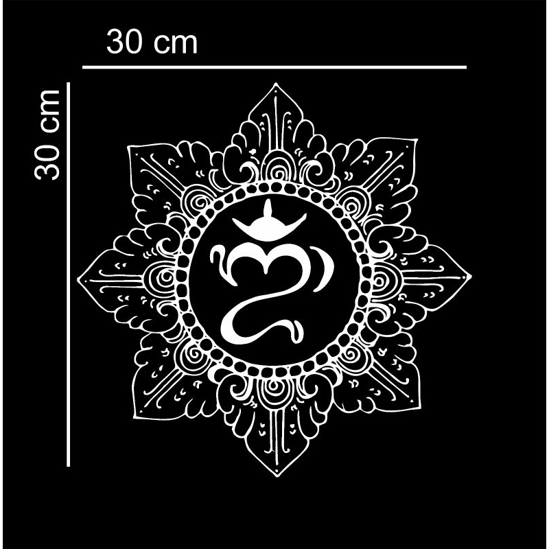 

Sticker Cutting Simbol Ongkara Bali