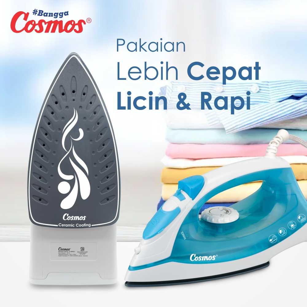 Cosmos Setrika Uap - Keramik - CI-4910 C