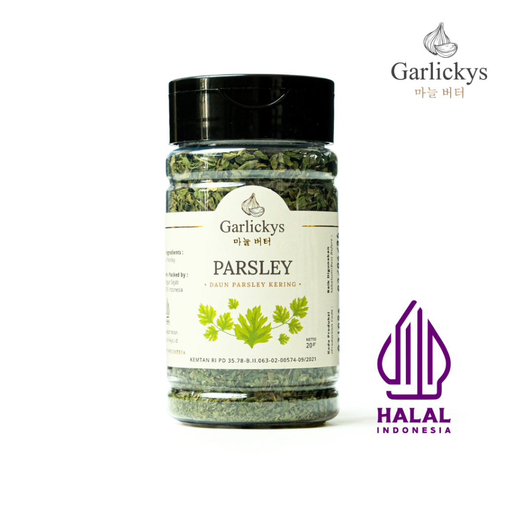 

GARLICKYS Daun Parsley Kering Bubuk MPASI Flakes Premium Quality Bumbu Dapur