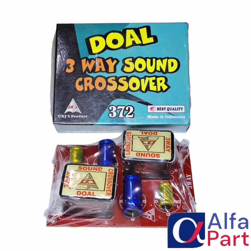 KIT CROSSOVER DOAL 3 WAY SOUND CKJ 372