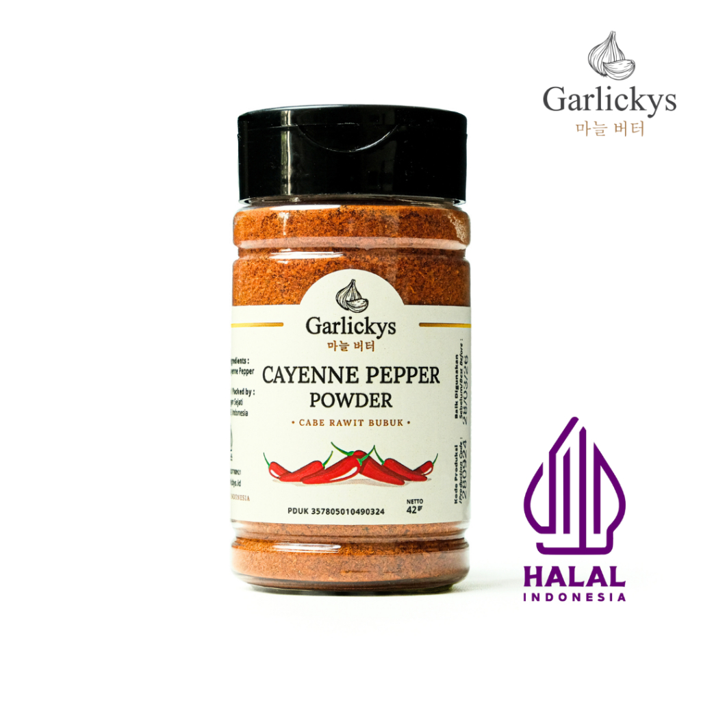 

GARLICKYS Cayenne Pepper Powder Cabe Rawit Bubuk Super Pedas