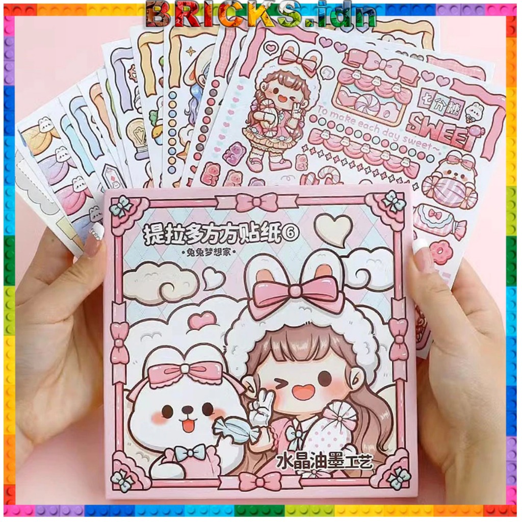 

Sticker Pack Dekor DIY Buku Jurnal Dodogirl Tutu Dreamer Girl TLD112