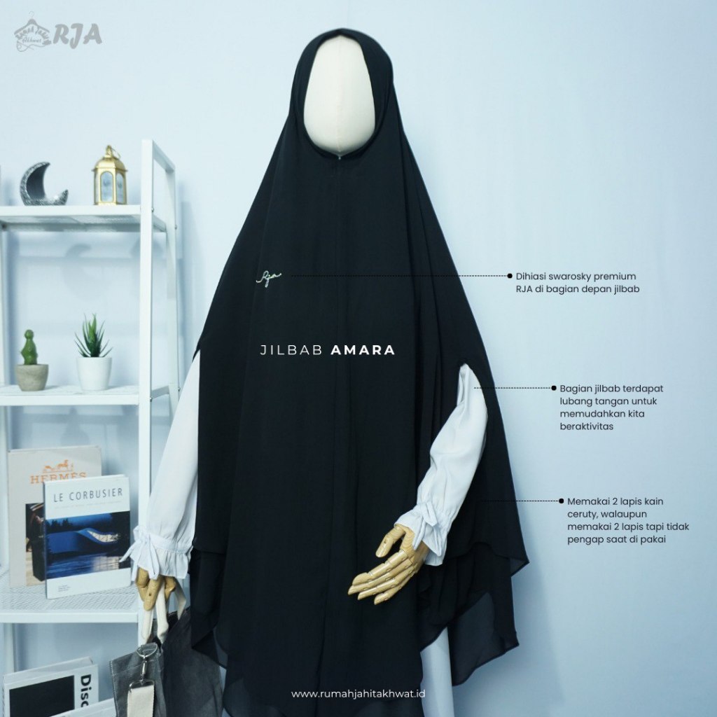 jilbab pesta amara by rja sidrap model terbaru