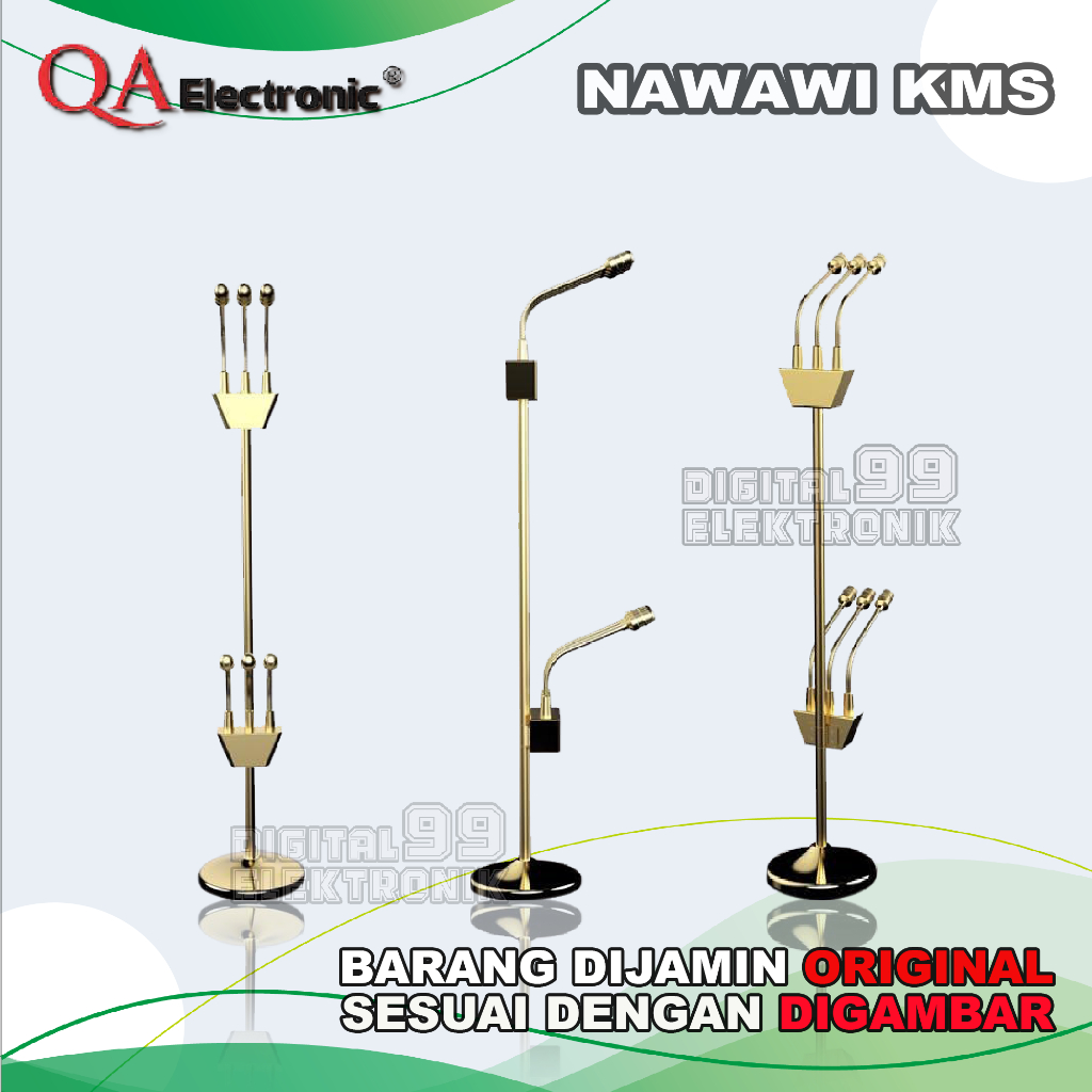 Mic Microphone Mimbar Mushola Mesjid QA ELECTRONIC NAWAWI KMS Original