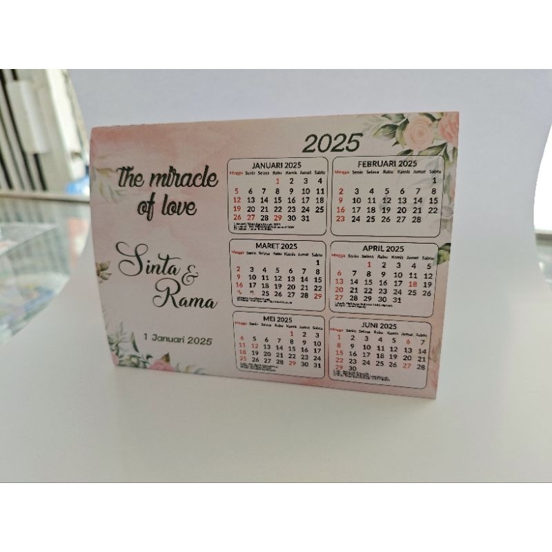 

Souvenir Kalender Simpel Murah