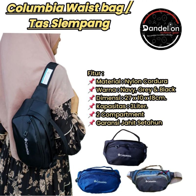 Columbia Waistbag/Tas Selempang
