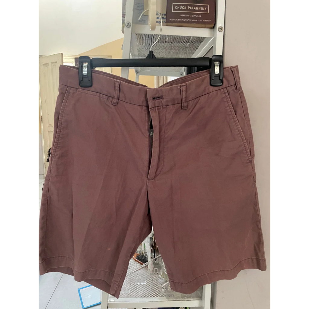 (PRELOVED) uniqlo celana polos pendek pria