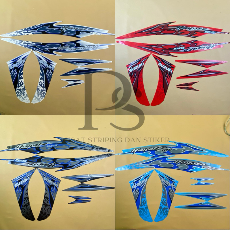Striping sticker Suzuki Hayate 125