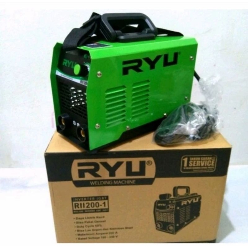 mesin las Ryu 200-1 (200A) 1800 Watt / travo las Ryu 200a / inventer Ryu 1800watt 200ampere