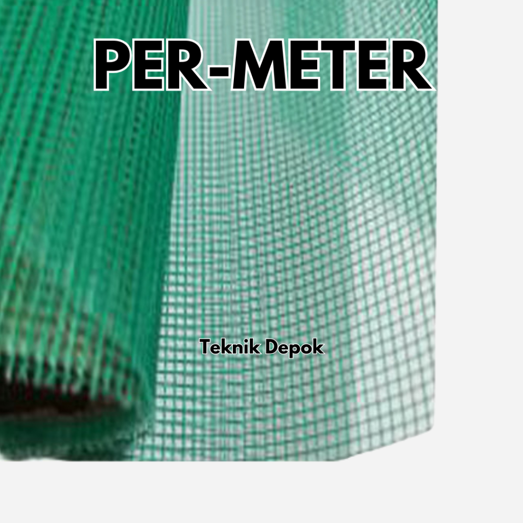 Permeter Kawat Nyamuk Nylon Hijau Insect Net jaring Jendela Kain Strimin Kasa Anti Serangga Ventilas