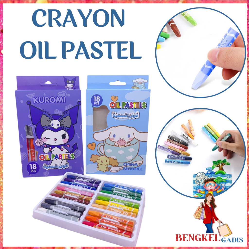 

BG Crayon Oil Pastel Motif Karakter Kartun 12/18/24 Alat Mewarnai Anak 12Pcs Alat Tulis Krayon Mewarnai Anak Sekolah 18Pcs Crayon Oil Pastel Motif Kartun 24Pcs Warna Cerah Sempurna