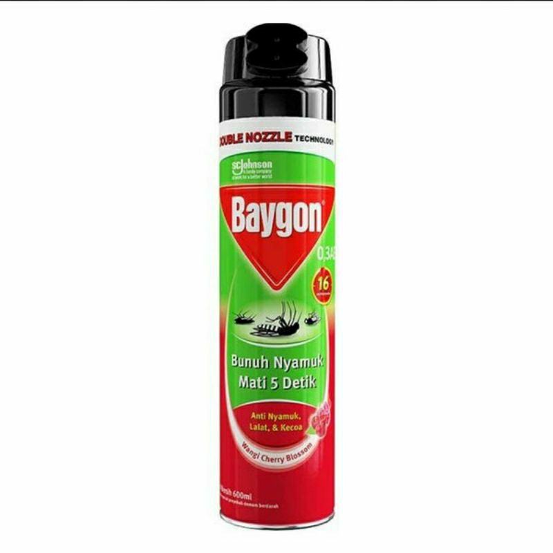 Baygon Aerosol cherry blossom 600ml