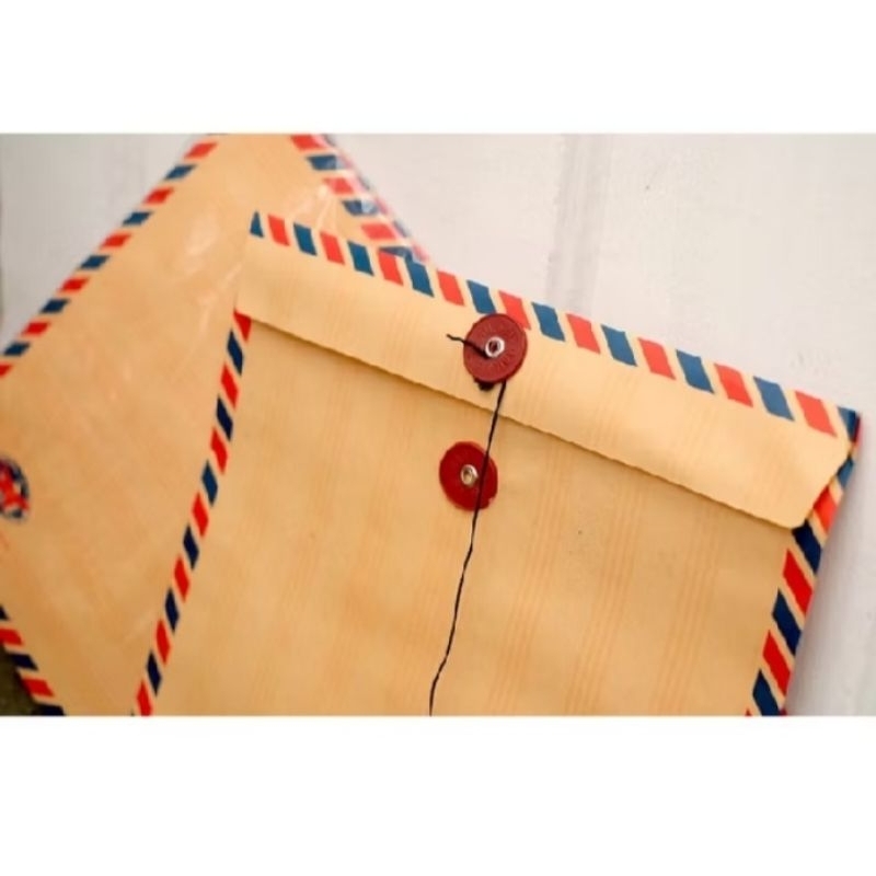 

amplop coklat lamaran kerja / amplop coklat / amplop coklat lamaran / amplop airmail tali 310