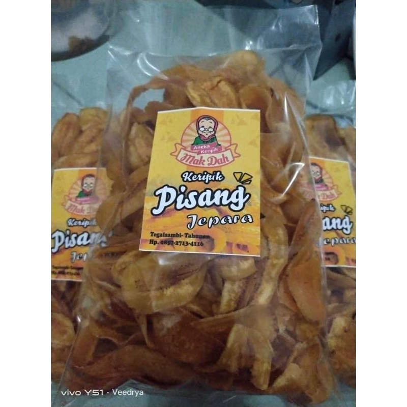 

Keripik Pisang Gurih Mak Dah