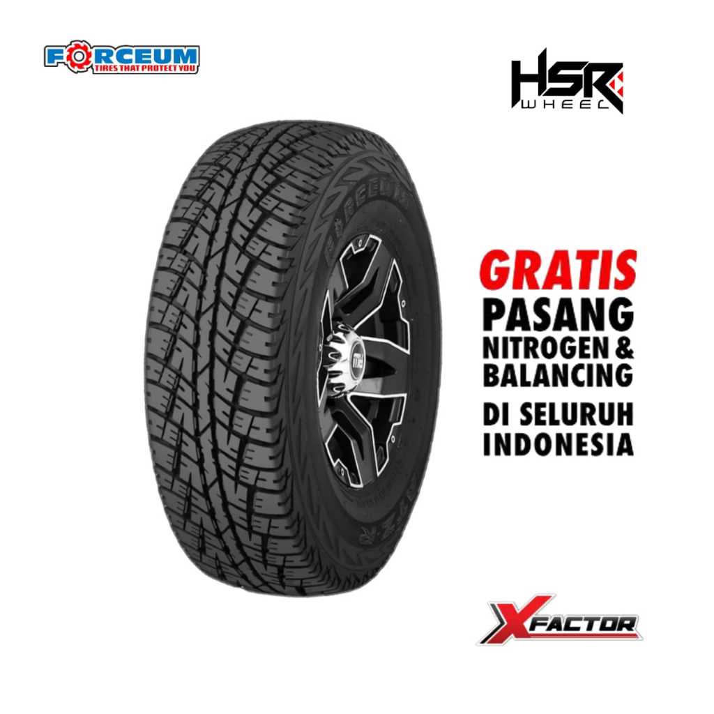 BAN MOBIL UKURAN 235 70 R15 TIPE FORCEUM ATZ PRODUKSI TERBARU TERMURAH & GRATIS PASANG