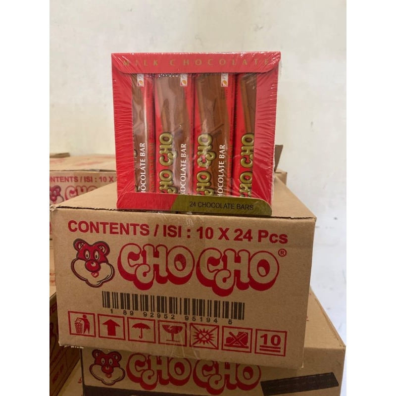 

cho cho chocolate bar isi 10 x 24