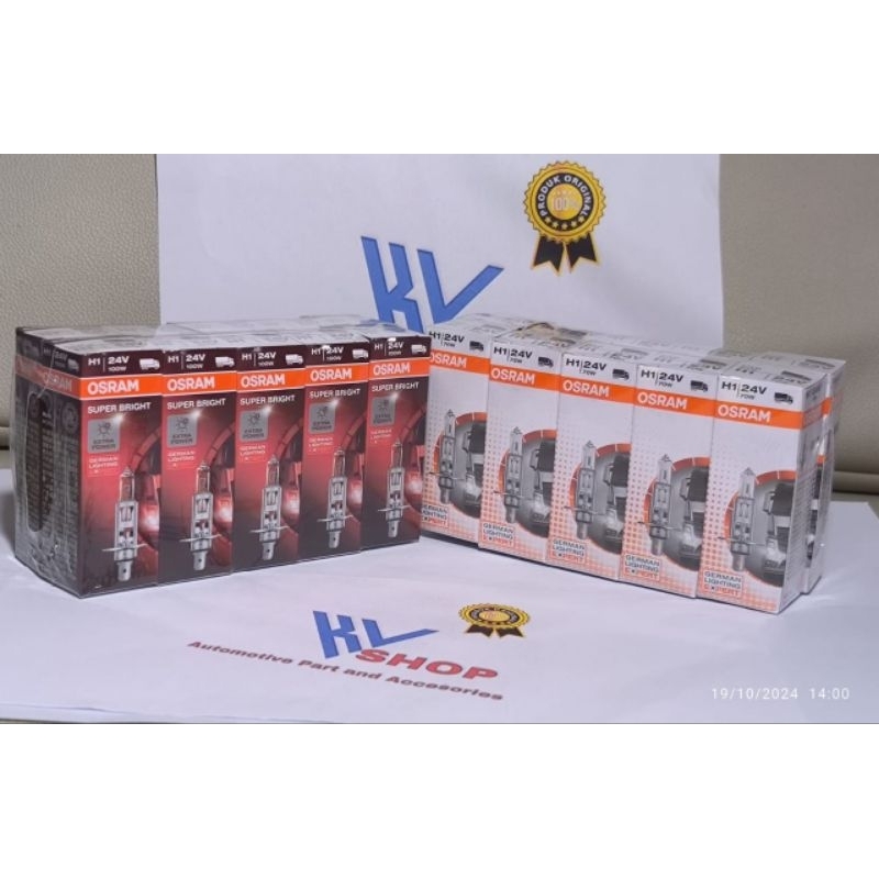 Dop Depan Osram H1 24v70w , Dop Depan Osram H1 24v100w