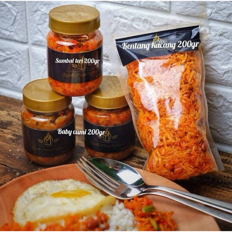 

Sambal Teri medan frozen food
