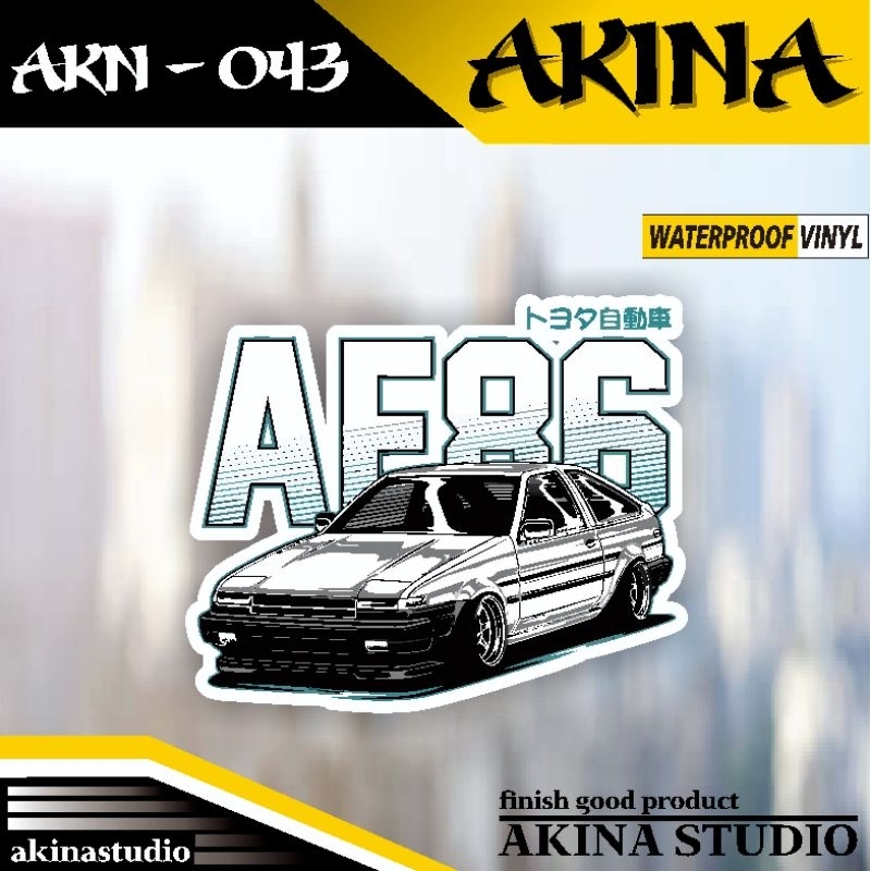 sticker vinyl anti air ae 86 neon light | stiker vinyl anti air ae 86 neon light | sticker toyota 86