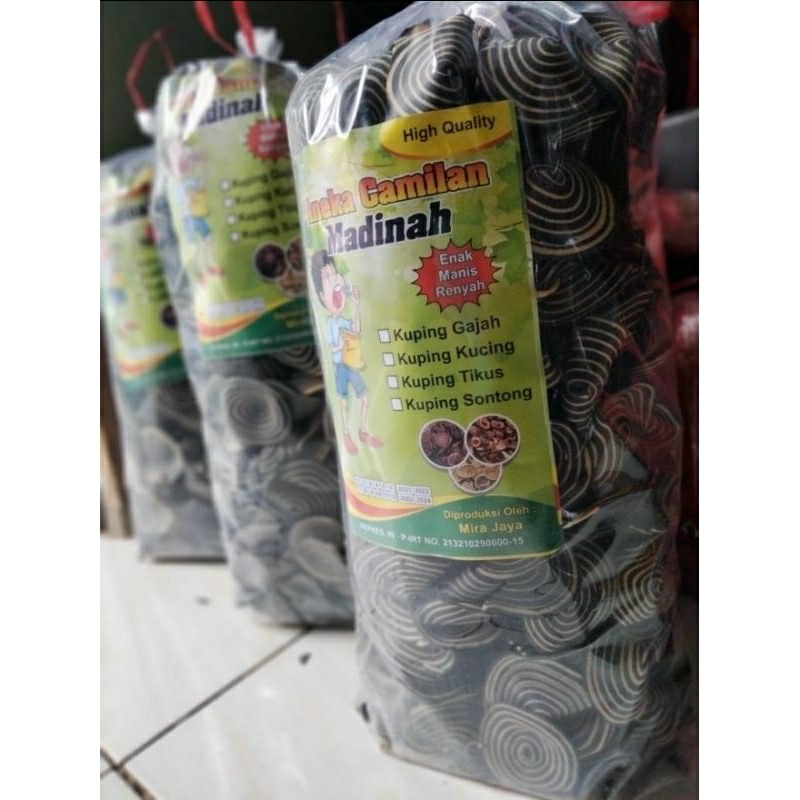 

kuping gajah coklat 1kg premium