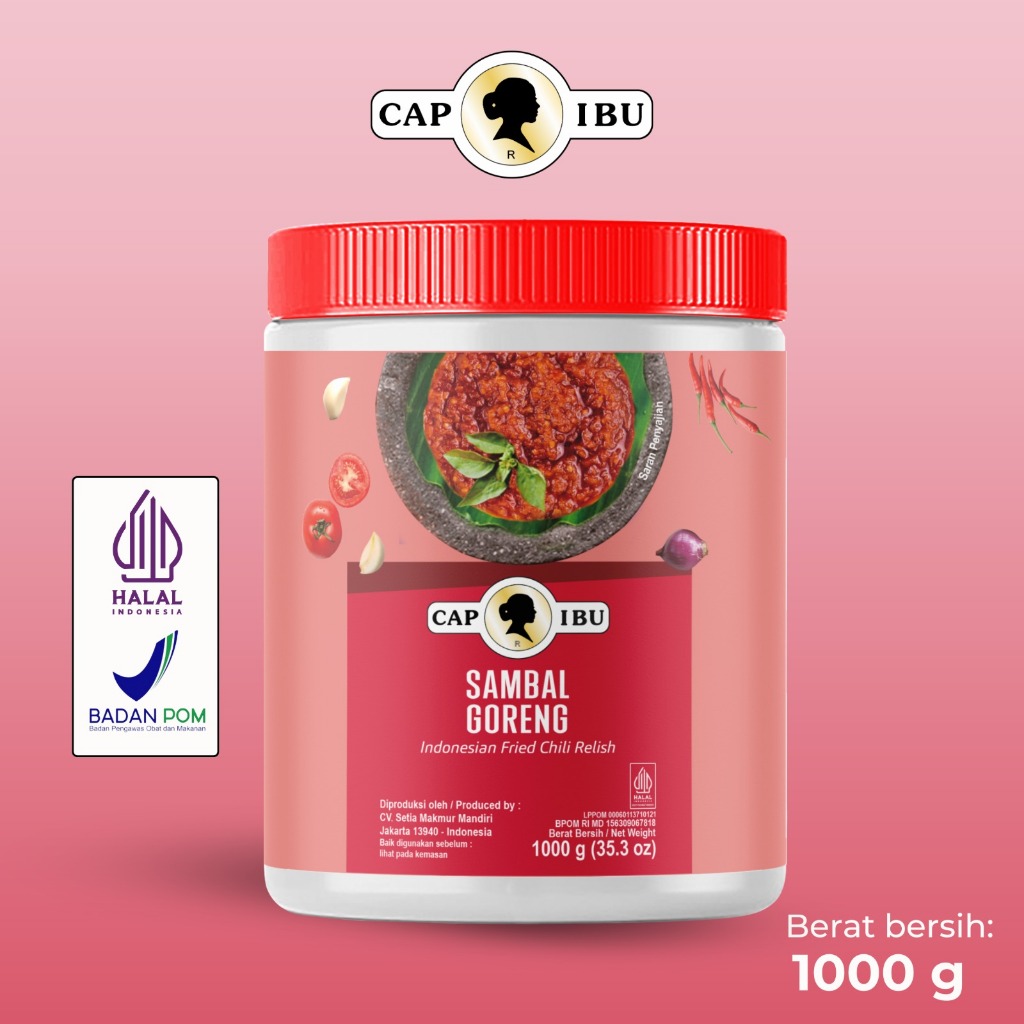 

CAP IBU Sambal Goreng Kemasan Pot