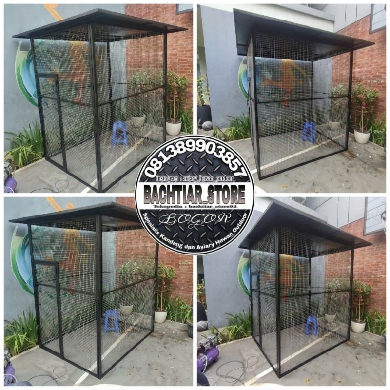 KANDANG AVIARY MINI OUTDOOR HEWAN