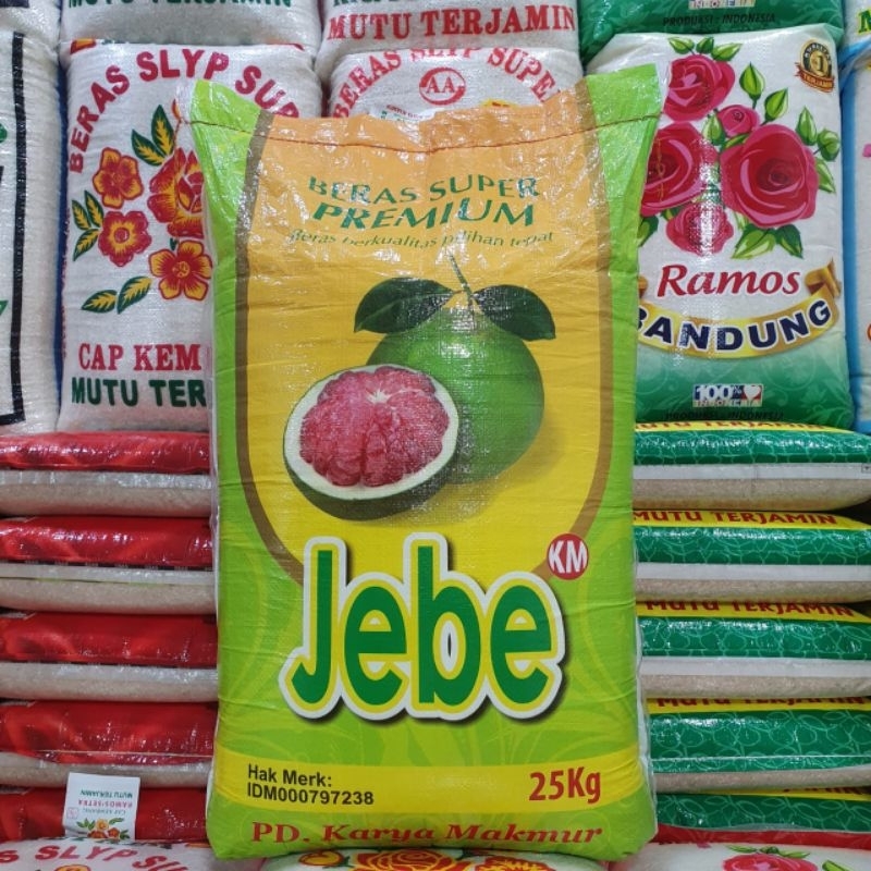 

BERAS JEBE PREMIUM 25KG 20KG 10KG